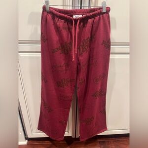 Dr Pepper Women's Burgundy Lounge Pants